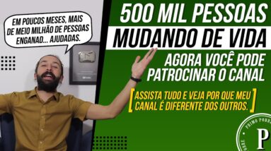 500K Inscritos l Agora você pode SER MEMBRO e PATROCINAR nosso canal (Assista até o fim!)