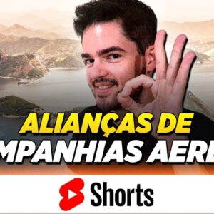 Como funcionam as alianças das cias aéreas? lucrar vendendo passagens - Máquina de Passagens #shorts