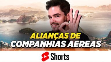 Como funcionam as alianças das cias aéreas? lucrar vendendo passagens - Máquina de Passagens #shorts