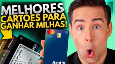 💳 7 OPÇÕES DE CARTÕES DE CRÉDITO QUE ACUMULAM MILHAS AÉREAS PARA VIAJAR DE GRAÇA