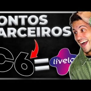 C6 Bank e Livelo! Parceria INÉDITA! Veja quais são as Vantagens para o Universo das Milhas Aéreas