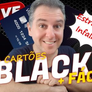 💳LIVE: SAIBA COMO CONSEGUIR OS QUATRO CARTÕES BLACKS MAIS FÁCEIS DO BRASIL. SANTANDER AMEX COMEÇOU.