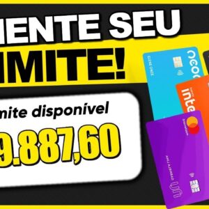 💳 GUIA DEFINITIVO PARA AUMENTAR O LIMITE DO SEU CARTÃO DE CRÉDITO