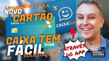 💳NOVIDADE "CAIXA TEM" AGORA COM NOVO CARTÃO DE CRÉDITO VISA SEM ANUIDADE, CONTRATAÇÃO 100% DIGITAL.