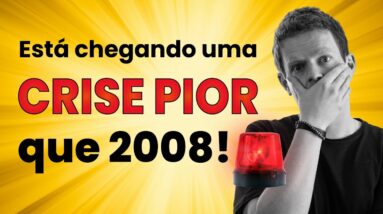 A PRÓXIMA CRISE VAI SER PIOR QUE 2008 - SE PREPAREM (meus comentários)