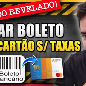 [MEGA ATUALIZADO] Como PAGAR BOLETO com CARTÃO de Credito SEM TAXAS - SEGREDO REVELADO