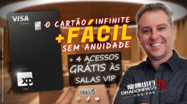 💳O CARTÃO XP VISA INFINITE MAIS FÁCIL DO BRASIL AGORA COM 4 ACESSOS GRÁTIS NAS SALAS VIP. 1% DE CASH