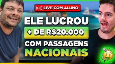 Meu Aluno Lucrou R$20.000 Vendendo Passagens NACIONAIS - Máquina de Passagens