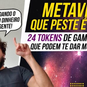 O QUE É METAVERSO? COMO GANHAR DINHEIRO COM METAVERSO? AS MELHORES CRIPTOS E TOKENS DO METAVERSO!