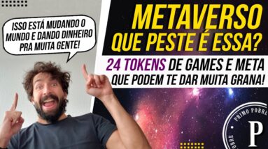 O QUE É METAVERSO? COMO GANHAR DINHEIRO COM METAVERSO? AS MELHORES CRIPTOS E TOKENS DO METAVERSO!