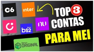 💳 ESSES SÃO OS  3 MELHORES BANCOS DIGITAIS PARA MEI (MICROEMPREENDEDOR INDIVIDUAL)