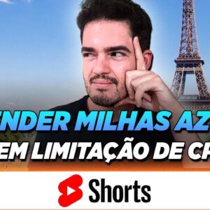 Vender milhas da azul SEM LIMITAÇÃO DE CPF , como fazer? Máquina de Passagens #shorts