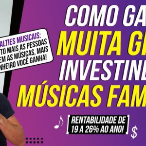 COMO INVESTIR em MÚSICAS FAMOSAS (Royalties Musicais Hurst) - Altos Rendimentos com Baixo Risco!