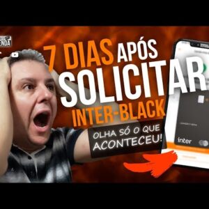 💳INTER MASTERCARD BLACK, LOUNGE KEY ILIMITADO, 1% DE CASHBACK, APÓS 7 DIAS O  QUE ACONTECEU?