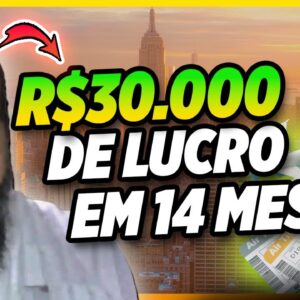 Ele LUCROU R$30 000 em 14 Meses com Milhas mesmo sendo Conservador