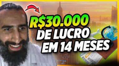 Ele LUCROU R$30 000 em 14 Meses com Milhas mesmo sendo Conservador