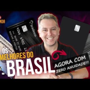 💳OS MELHORES CARTÕES DE CRÉDITO SEM ANUIDADE COM PONTOS, MILHAS, VEJA A SELEÇÃO DE CARTÕES