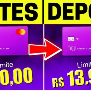 Faça Isso Para Aumentar o SCORE do CARTÃO NUBANK!