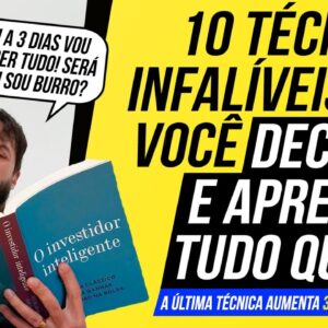 COMO DECORAR E APRENDER AQUILO QUE VOCÊ LÊ! (10 TÉCNICAS para MELHORAR SUAS LEITURAS E APRENDIZAGEM)