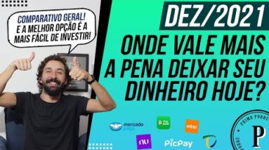 Qual CONTA DIGITAL RENDE MAIS (Melhor INVESTIMENTO com NOVA SELIC - Atualizado em DEZ/2021)