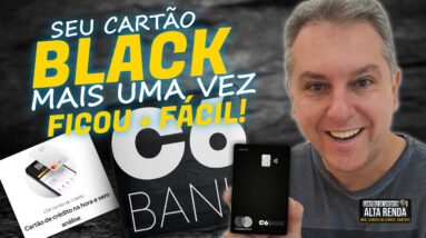 C6BANK VOLTA COM LIMITE + CARTÃO DE CRÉDITO: SUA CHANCE DE PEGAR O MASTERCARD BLACK VOLTOU.