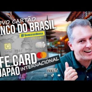 💳NOVO CARTÃO DE CRÉDITO BANCO DO BRASIL "LIFE CARD JAPÃO" MASTERCARD INTERNACIONAL. PONTOS EM IENES