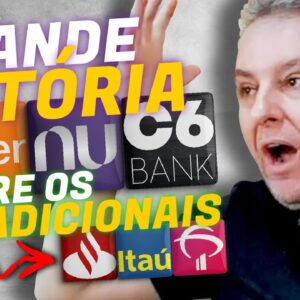 💳NOVA VITÓRIA DO NUBANK, C6BANK, E BANCO INTER SOBRE OS GRANDES BANCOS. O QUE ESTA ACONTECENDO?