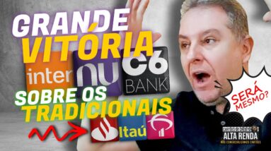 💳NOVA VITÓRIA DO NUBANK, C6BANK, E BANCO INTER SOBRE OS GRANDES BANCOS. O QUE ESTA ACONTECENDO?