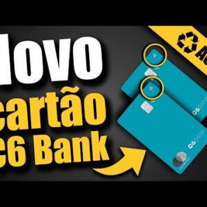 💳 ESSE É O MAIS NOVO CARTÃO DE CRÉDITO DO C6 BANK ! VEJA COMO VAI FUNCIONAR O CARTÃO C6 BANK ACQUA