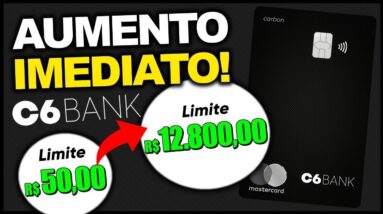 [C6 BANK] FAÇA ISSO PARA AUMENTAR O LIMITE (SCORE) DO SEU CARTÃO C6 BANK E TER LIMITE ALTO