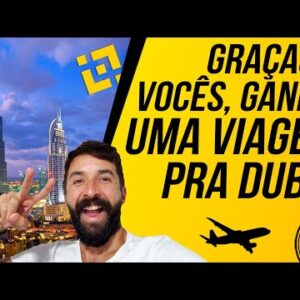 O PRIMO POBRE vai para DUBAI - TUDO GRAÇAS A VOCÊS (Prêmio da Binance)