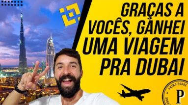 O PRIMO POBRE vai para DUBAI - TUDO GRAÇAS A VOCÊS (Prêmio da Binance)