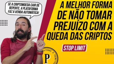 Como NÃO TER PREJUÍZO COM CRIPTOMOEDAS (STOP LIMIT - Como PROGRAMAR A VENDA DAS CRIPTOS na ATANI)