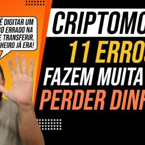 ERROS ao INVESTIR EM CRIPTOMOEDAS (CUIDADO para NÃO CAIR em GOLPES!) Sabia QUAL CRIPTOMOEDA COMPRAR!