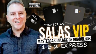 💳VISITEI A SALA VIP 1 E SALA VIP 2 MASTERCARD BLACK DE GRAÇA, VEJA COMO É AS SALAS BLACKS.