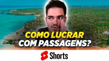 Lucrar com passagens, o que preciso aprender para isso? Máquina de Passagens #shorts