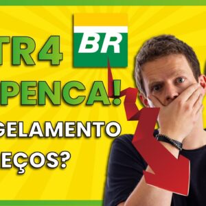 PETROBRAS (PETR4) DESPENCA! Congelamento de preços? Gasolina cara? E agora?