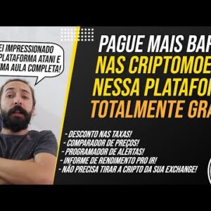 A MELHOR e MAIS COMPLETA plataforma de CRIPTOMOEDAS (ATANI) TOTALMENTE GRÁTIS + Diversos Benefícios!