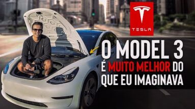 Acionista da Tesla se surpreende ao dirigir Model 3 | O veículo que mudou para sempre a indústria