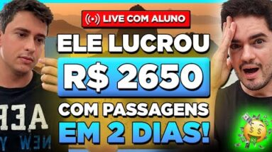 Lucrar Com Passagens - Veja Como Ele fez R$2560 em 2 dias  - Máquina de Passagens