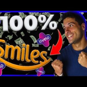 R$800 por mês com Milhas? Smiles e Livelo 100% de bônus!