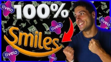 R$800 por mês com Milhas? Smiles e Livelo 100% de bônus!