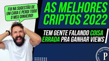 As MELHORES CRIPTOS para 2022! (Minha opinião sobre PREVER QUAIS CRIPTOS VÃO VALORIZAR EM 2022)