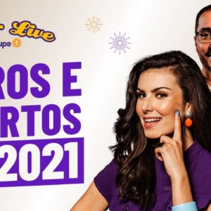 SUPER LIVE! Nath, Mira e Jobs revelam ERROS E ACERTOS de 2021 + planos FINANCEIROS para 2022!