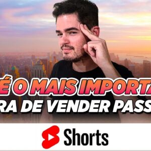 ISSO É O MAIS IMPORTANTE para se vender passagens aereas e lucrar com a venda de passagens #shorts