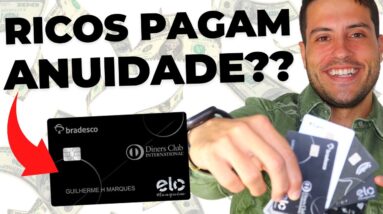 Ricos se preocupam com Anuidade do Cartão de Crédito? #shorts