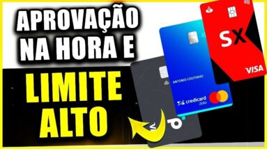 💳 TOP 5 CARTÃO DE CRÉDITO QUE APROVA ATÉ COM NOME SUJO (NEGATIVADOS E SCORE BAIXO)