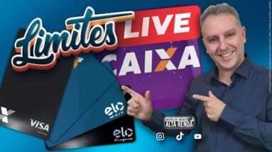 LIVE: LIMITE NOS CARTÕES DA CAIXA, SÉRIE LIMITES, COMO AUMENTAR OS LIMITES DOS CARTÕES DA CAIXA.