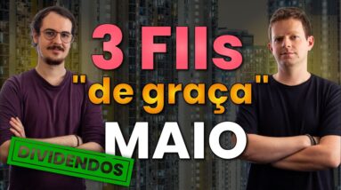 3 FIIs QUASE DE GRAÇA que EU ESTOU COMPRANDO em MAIO! [Altos Dividendos]