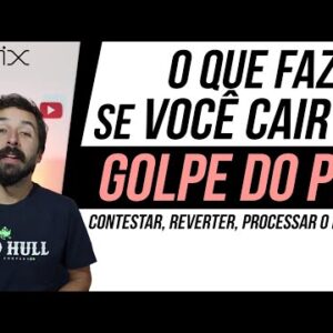 O QUE FAZER se você CAIR NO GOLPE PIX (Você pode fazer várias coisas, mas precisa SER RÁPIDO!